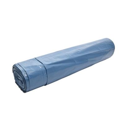 Pack4Food24 200 Kunststoffsäcke Müllsäcke 160l blau T40 LDPE 520x500x1100mm 8x25 auf Rolle