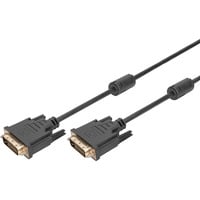 Anschlusskabel DVI > DVI schwarz, 3 Meter