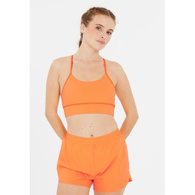 Sport-BH ENDURANCE "Raleigh", Damen, Gr. XL, orange, 75% Nylon, 25% Elasthan, unifarben, BHs Sport-BH, mit Quick Dry-Technologie