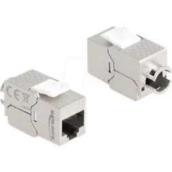 DELOCK 87891 - Keystone Modul RJ45 Buchse / LSA,  Cat.6a