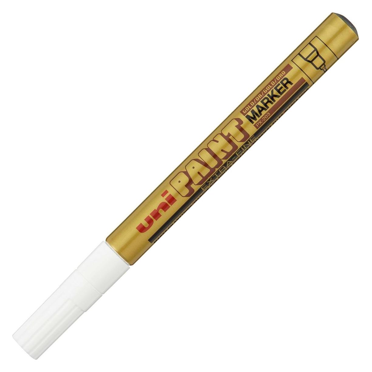 Uni-ball Permanent-Marker PAINT (PX-203), gold (1x) (PX-203 OR)