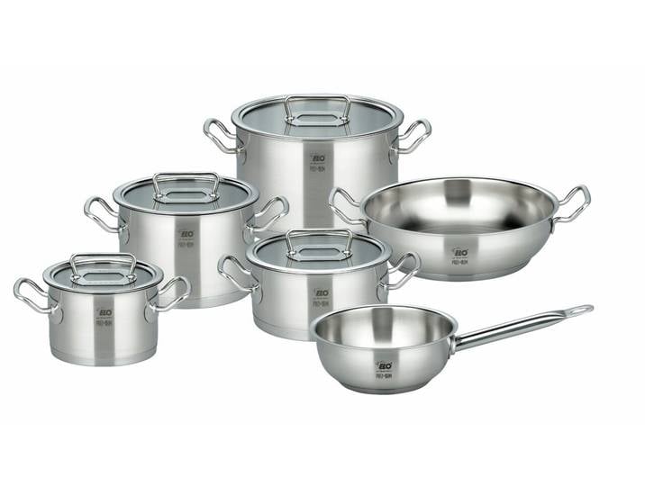 Elo Topfset 6-tlg. GOURMET PLUS, silber, Edelstahl