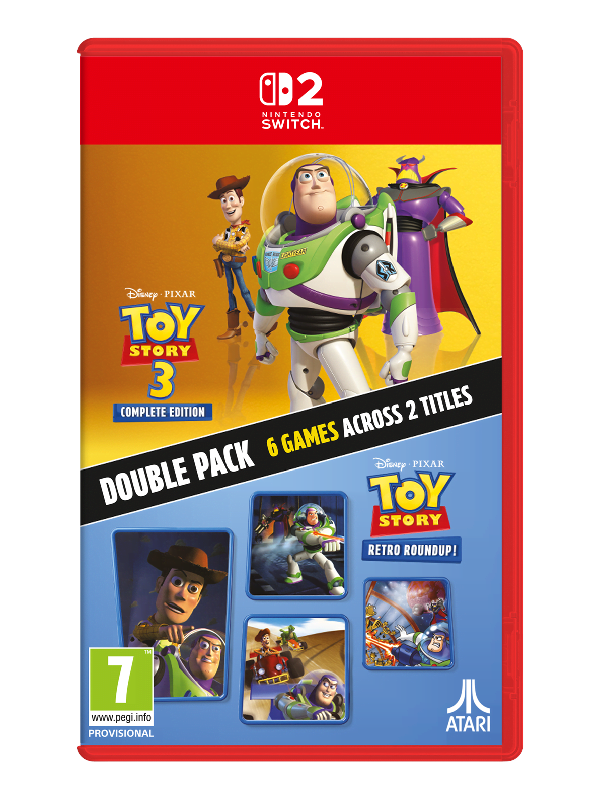 Toy Story: Retro Roundup! + Toy Story 3 (Complete Edition) - Nintendo Switch 2 - Action/Abenteuer - PEGI 7