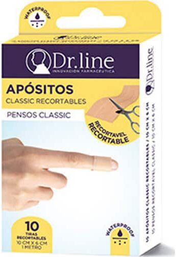 Dr Line Classic Recort Apósito 1 M 10 uds