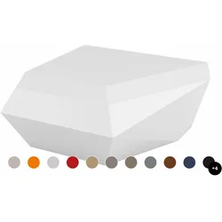 Vondom »FAZ« Outdoor Lounge-Hocker Basic matt / Orange