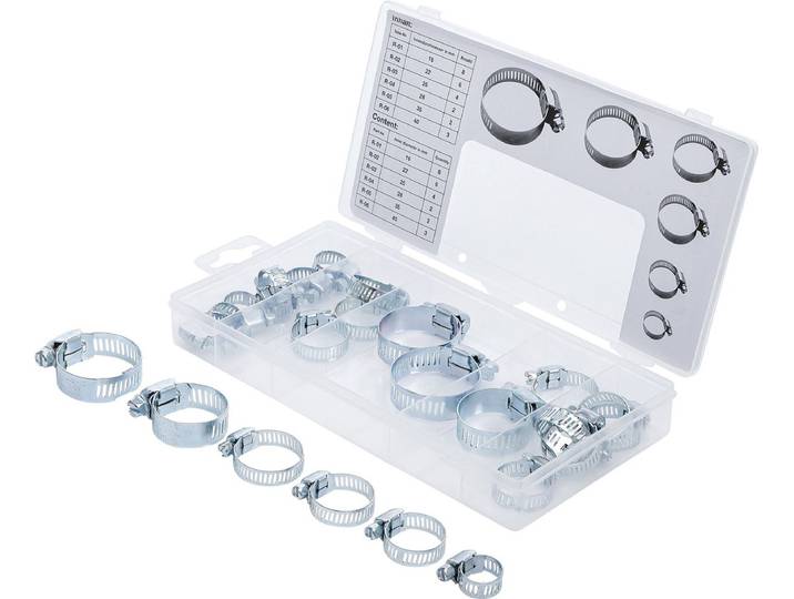 BGS Slangklem assortiment 25 delig