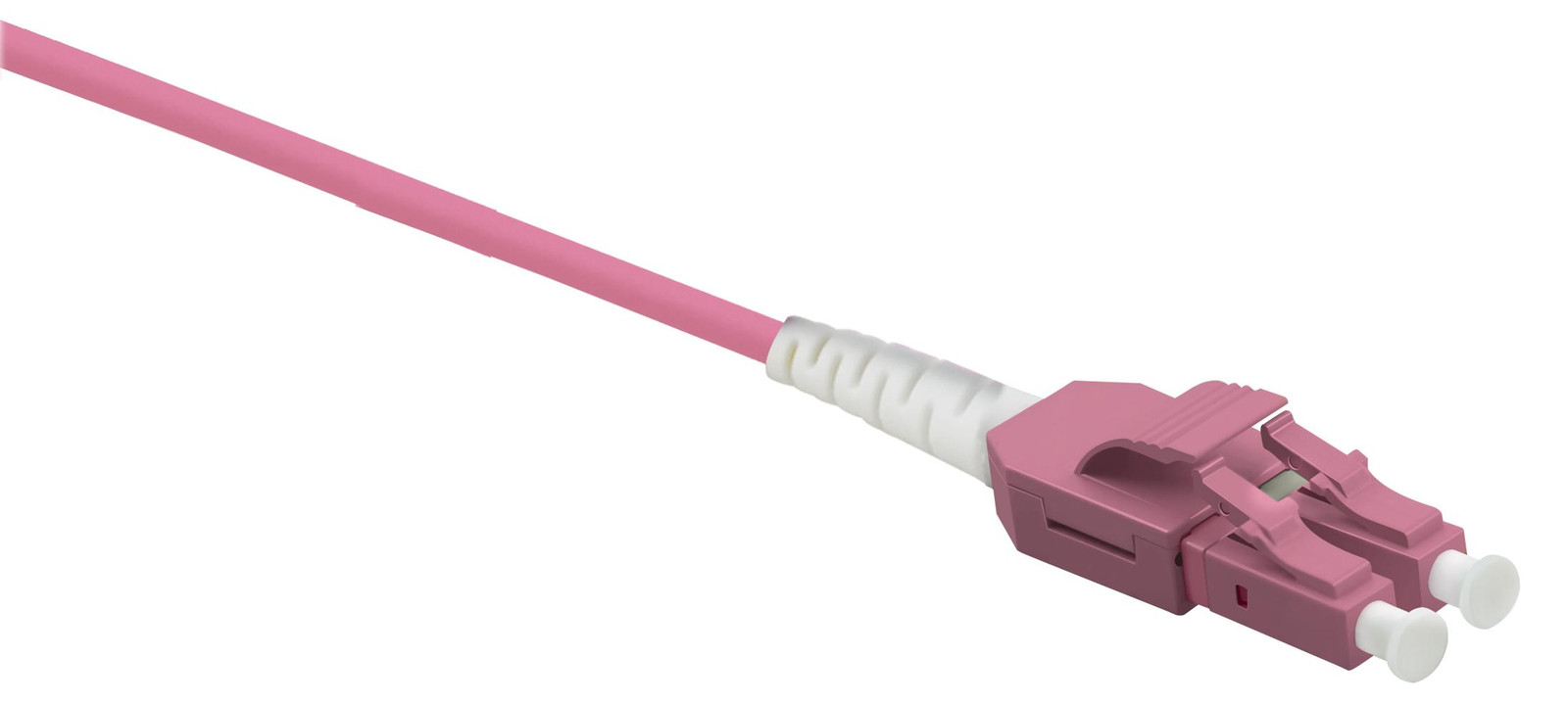 Helos vezeloptische patchkabel uniboot LC/LC duplex 50/125µm OM4 7,50 meter