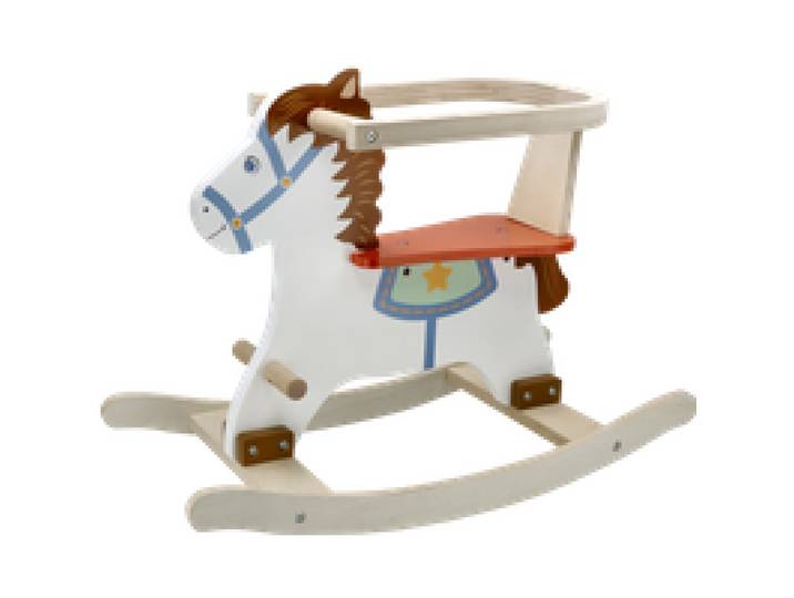 LUPILU® Porteur voiture en bois ou Cheval à bascule