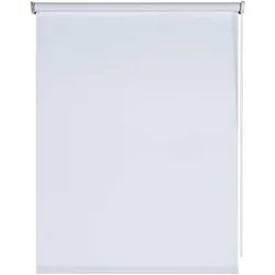 VERDUNKELUNGSROLLO Weiß 80x250 cm