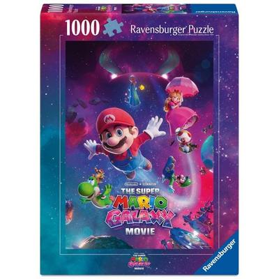 Erwachsenenpuzzle 1000 Teile - Super Mario Galaxy Movie - Galaktische Abenteuer!