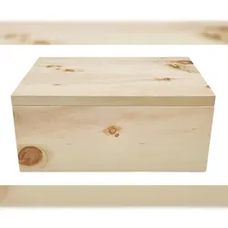 Erst-Holz Brotbox aus Zirben Holz Brotkasten mit Schneidebrett 40.10-014