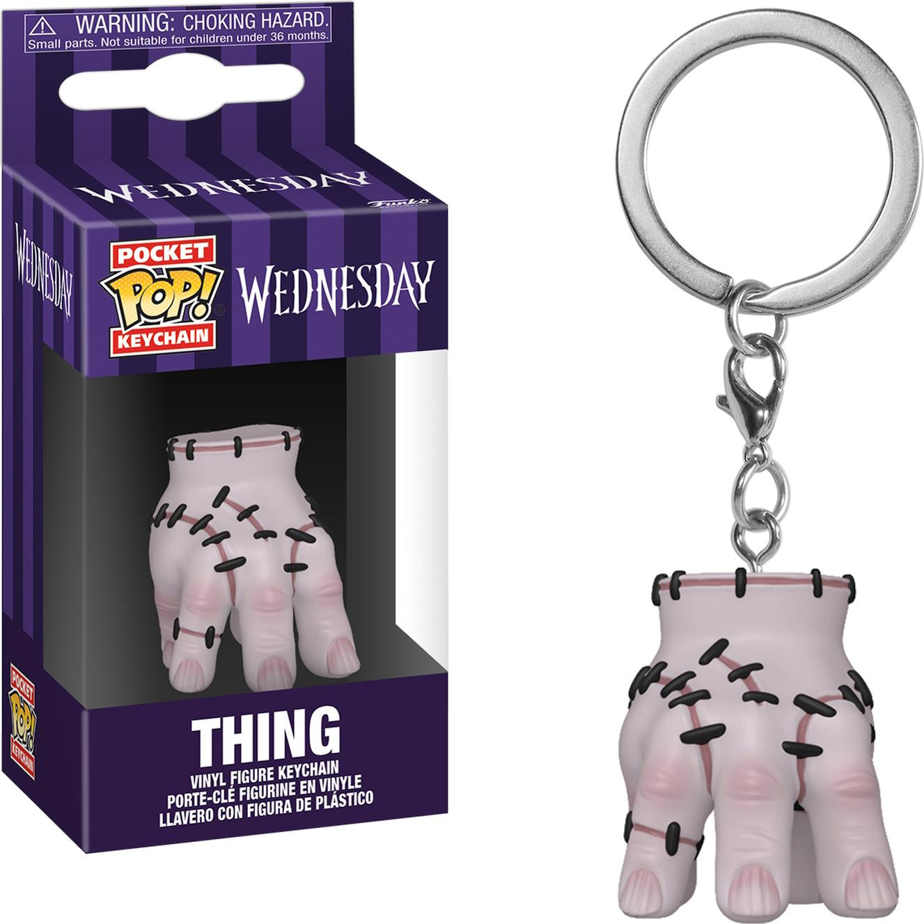 Funko Pocket POP! Keychain Wednesday Thing sleutelhanger