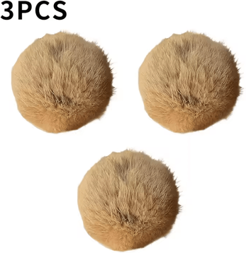 Inspire Curations BunnyFur Catnip Ball Set Interactive Catnip Cat Toys For Chasing, Pouncing & Play 3pcs