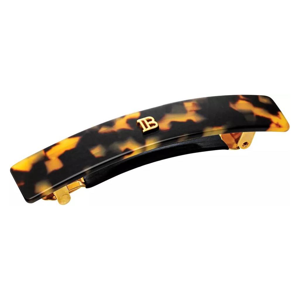 Balmain Paris - Cellulose Acetate Barrette pour Cheveux Medium Tortoise Shel (Tortoise Shell, 8 cm) (HJ CA BAR M TS)