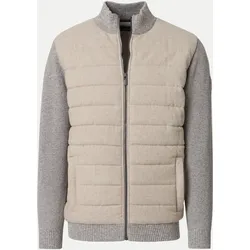 Strickjacke Hybrid Beige L