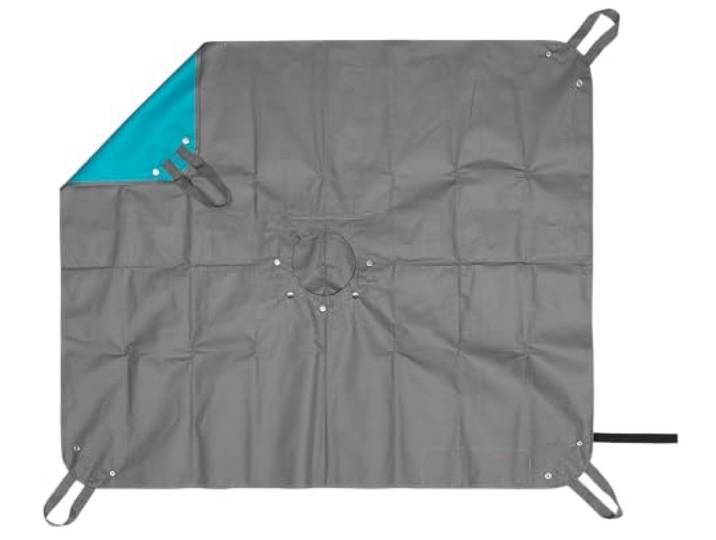 GARDENA city gardening plantenmat M: Onderlaag voor planten en verpotten, waterafstotend geweven textiel, 100 x 120 cm (506-20)