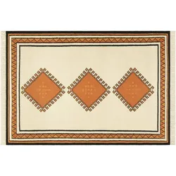 WECONhome Kelim-Teppich Afoud PL-2151-01 weiß 80x150
