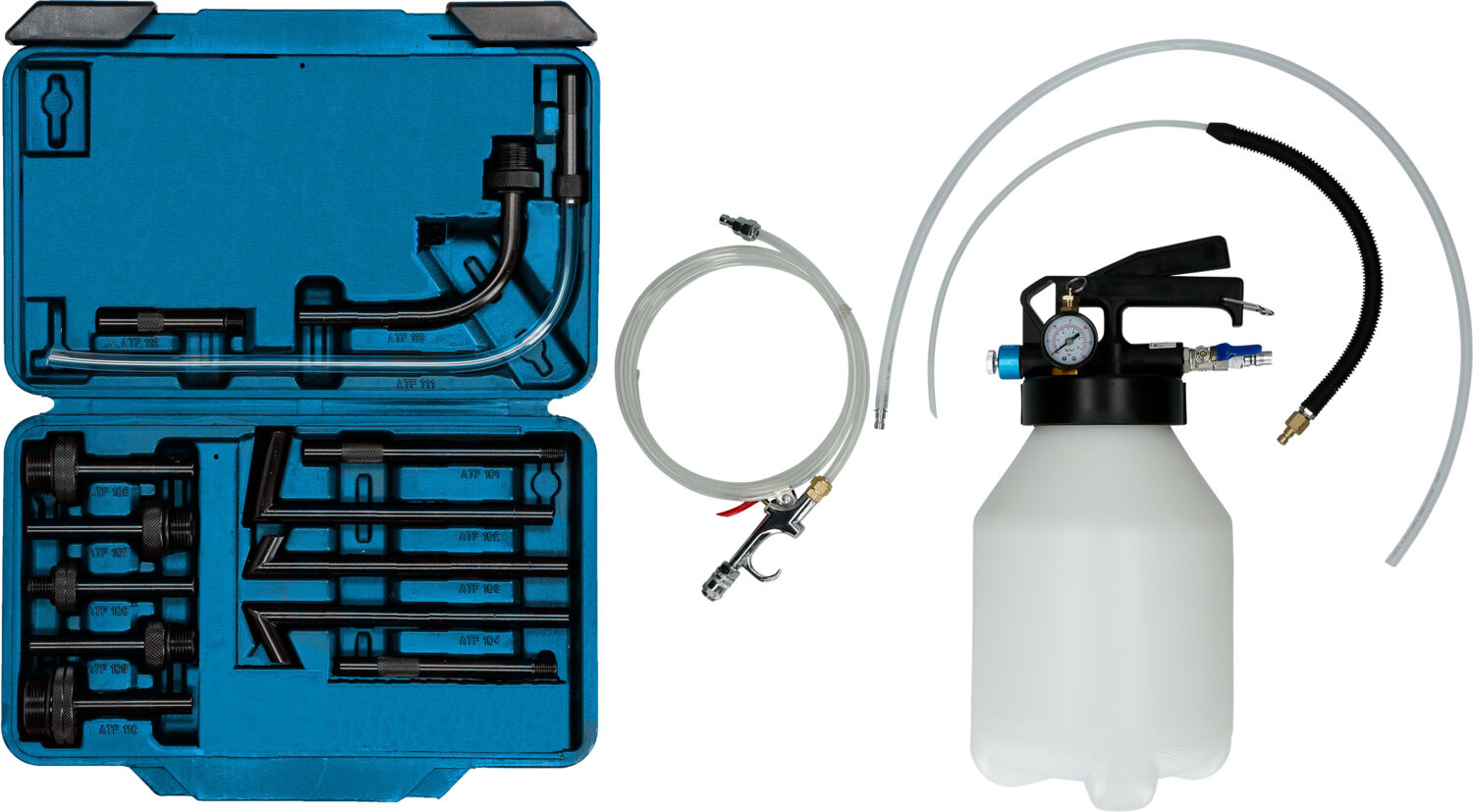 Brilliant Tools Befüllgerät, Getriebeöl Getriebeöl-Füllgerät Mit Adapter Bt621000