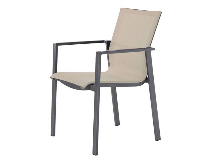 Gartensessel Luster anthrazit Aluminium T 64 cm