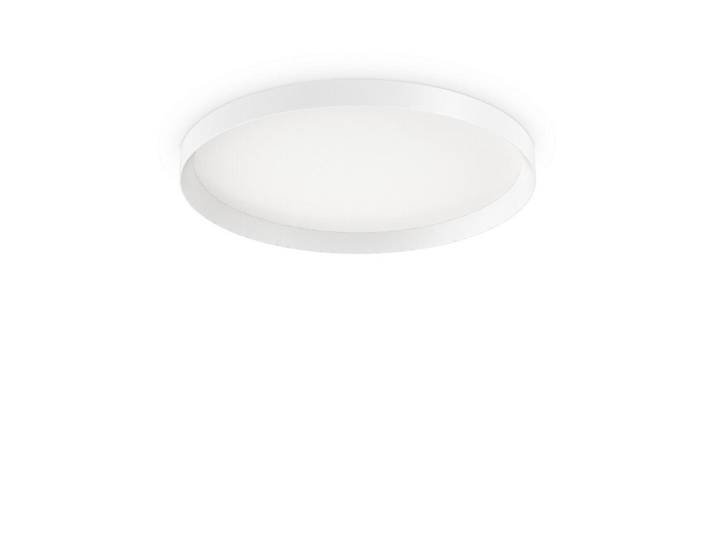 Ideal Lux Led-Deckenleuchte Bianco, Schwarz, Kunststoff, Metall, 8 cm, Lampen & Leuchten, LED Beleuchtung, LED-Deckenleuchten