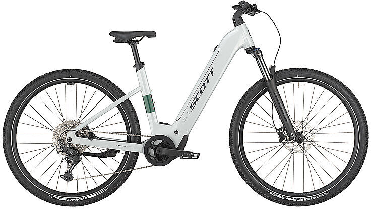 Scott Damen E-Bike Axis 30 Wave (Tiefeinsteiger) hellgrau   M M