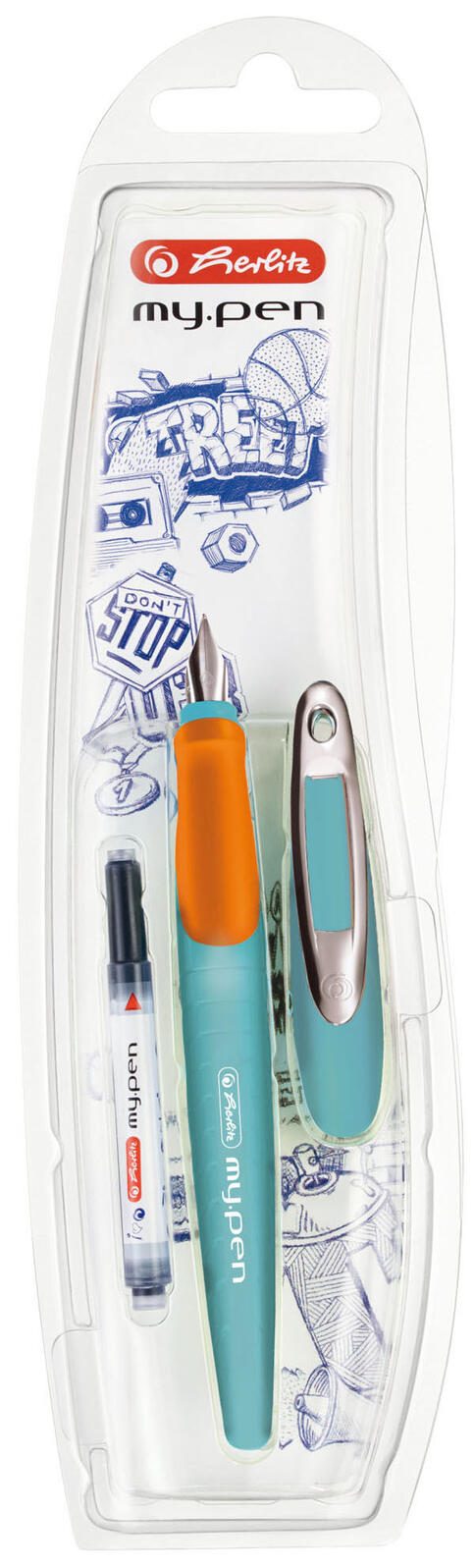 herlitz Pelikan Patronenfüller blau 300006508