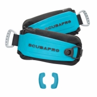 Scubapro - Hydros Pro 2 - Monorail-Bleitaschen-Set - Größe: Standard - Farbe: Türkis