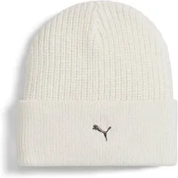 PUMA Herren Mütze Metal Cat Beanie, Größe ONE SIZE in Grau Warm White