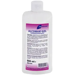 Meditrade Alcoman Gel 500 ml Händedekontaminationsgel,umfassend wirksam, VAH zertifiziert