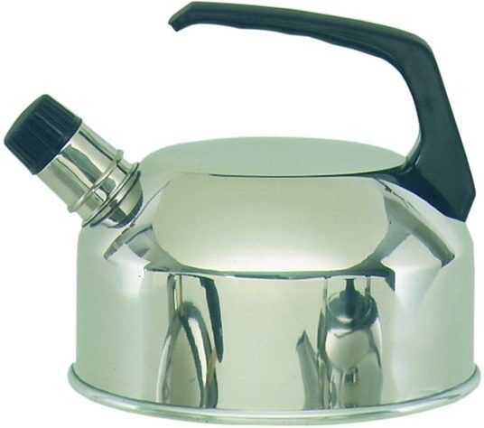 Wasserkessel KRÜGER "Kiel", silber (silberfarben), Ø:20cm, Töpfe, Wasserkessel