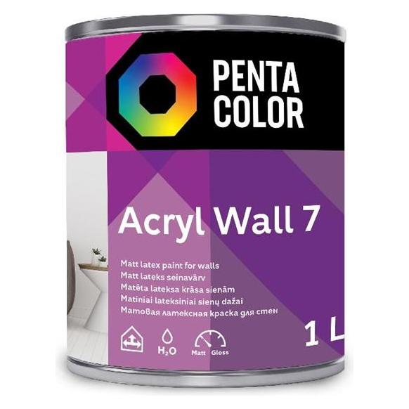 Pentacolor Emulsion Paint Acryl 7 Whi (1000 ml) (33039205)