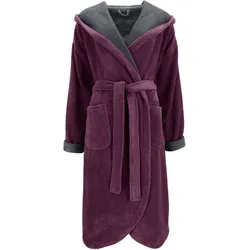 Vossen Damen-Bademantel Carmen elderberry/graphit 36/38
