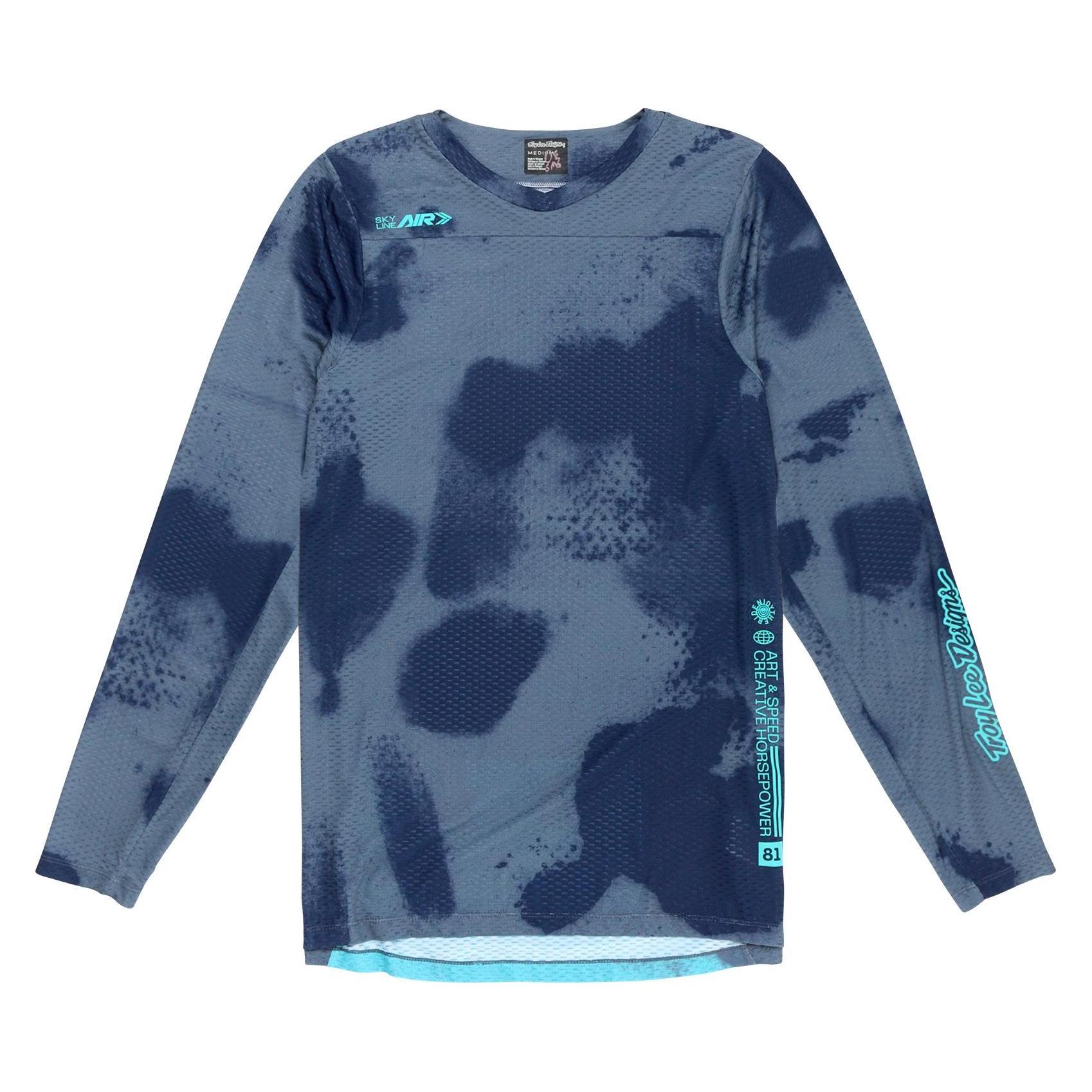 Troy Lee Designs Skyline Air LS Jersey, Flared, steel, M (M) (54421807)