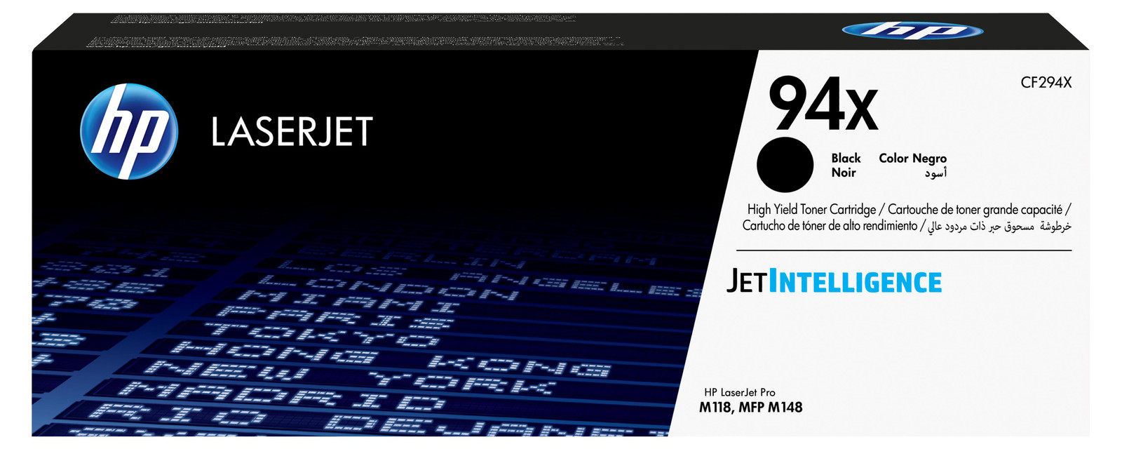 HP 94X High Yield Original LaserJet Toner Cartridge