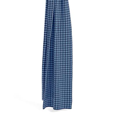 Schal BURLINGTON "Pepita Prestige", Damen, Gr. onesize, blau (classyblau (6619)), Modetücher Schal