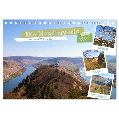 Die Mosel erwacht aus Ihrem Winterschlaf (Tischkalender 2027 DIN A5 quer), CALVENDO Monatskalender
