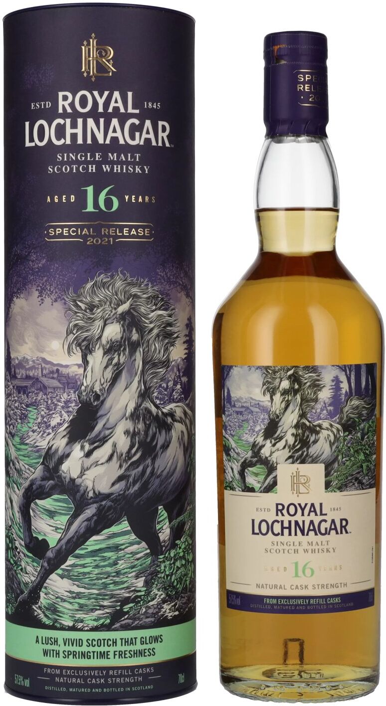 Royal Lochnagar 16 Years Old Special Release 2021 57,5% Vol. 0,7l in Geschenkbox