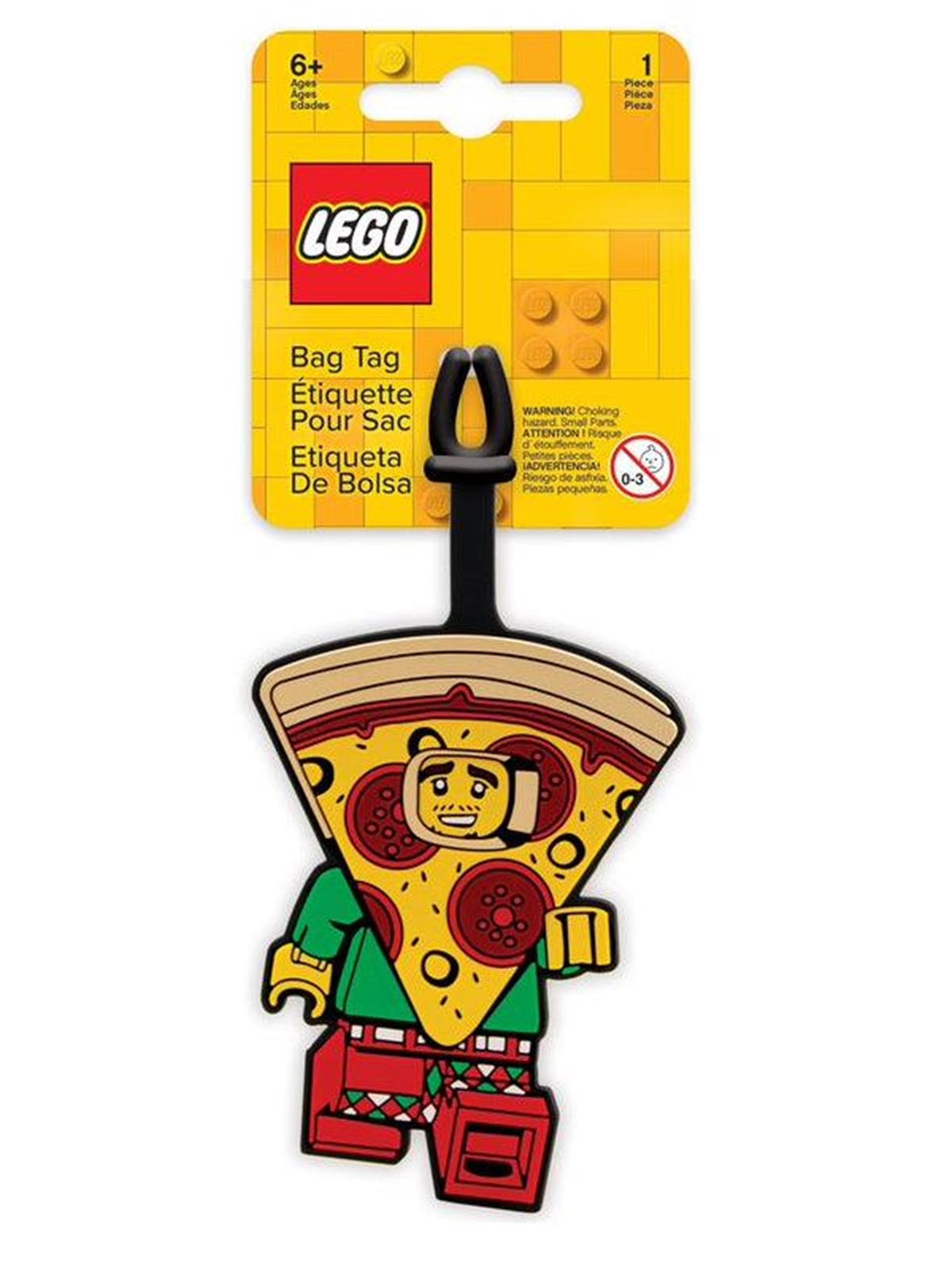 Euromic LEGO Iconic Bag Tag-Pizza Guy