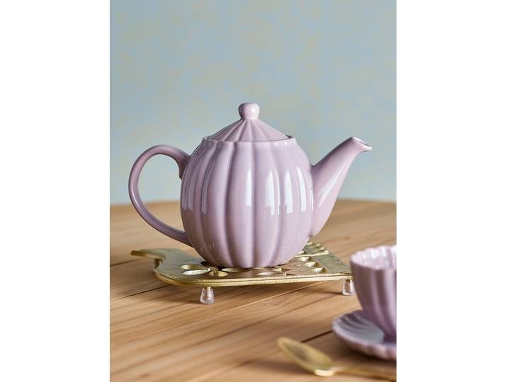 Théière Latina Ø 13cm Rouge/Mauve