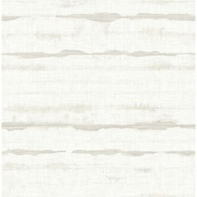 A-Street Prints Destin Dove Stripe Wallpaper