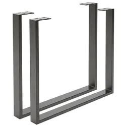 Valdera 2er Set U-Gestell MEMORY - B/H/T ca. 78.00x72.00x7.50