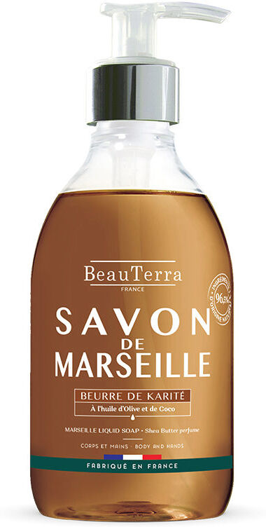 Beauterra Marseille jabón karité 300 ml