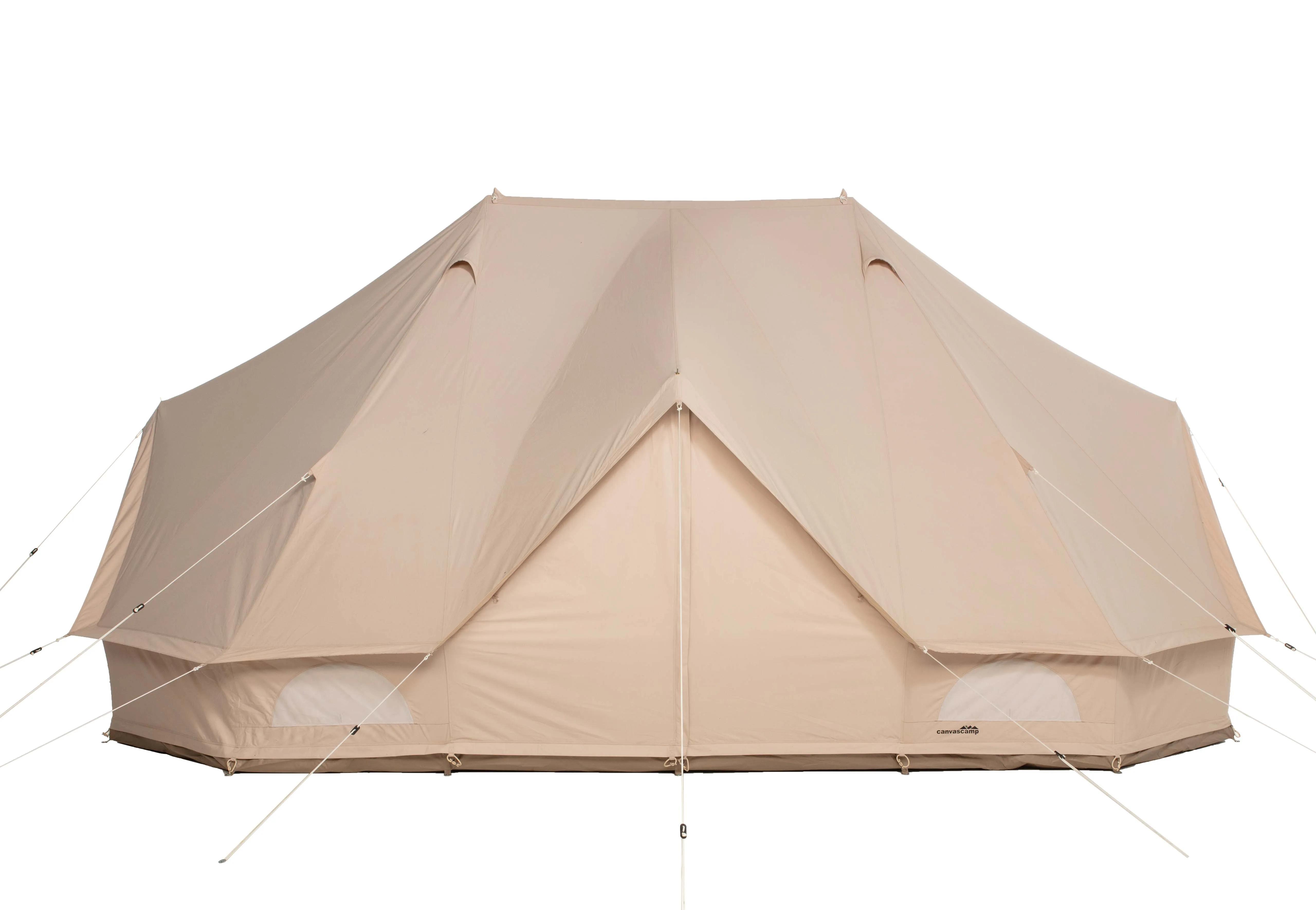 Sibley Zelt Canvas Tent Traveller 600 Twin 2-10 Personen - 20,6m² - Tentex PC28