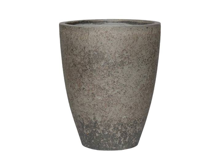 Hochwertiger In-/Outdoor Blumentopf „Cement & Stone Ben“ Diorite Grau Pottery Pots