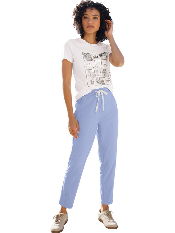 Heine Shirt in Weiß - 48