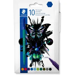 Staedtler 326 C10 E1 Fineliner Ultrafein Gemischte Farben 10 Stück(e)