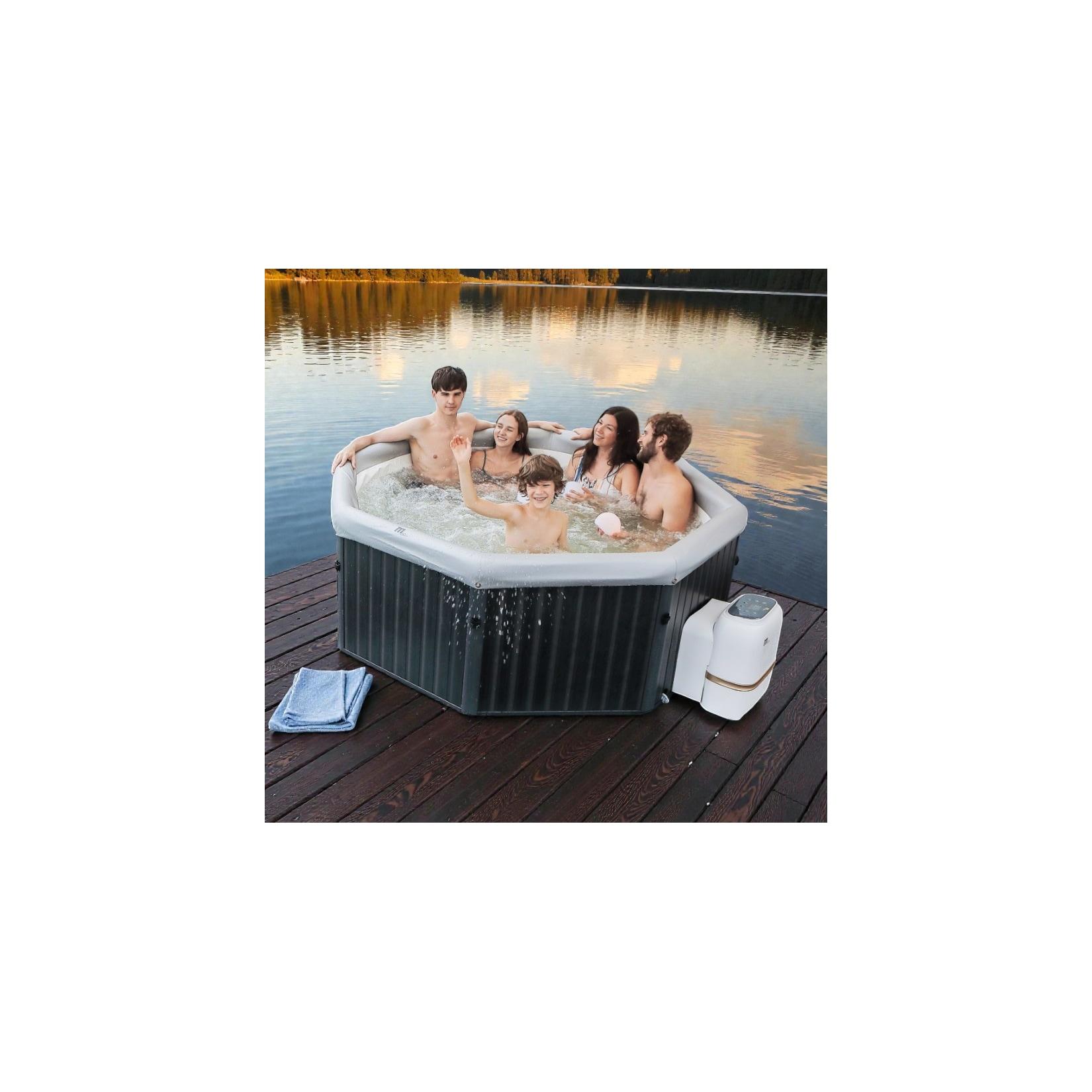 MSpa Whirlpool TUSCANY XXL 2026 - 193cm FRAME Outdoor Indoor Pool F-TU062W inkl. App, UVC