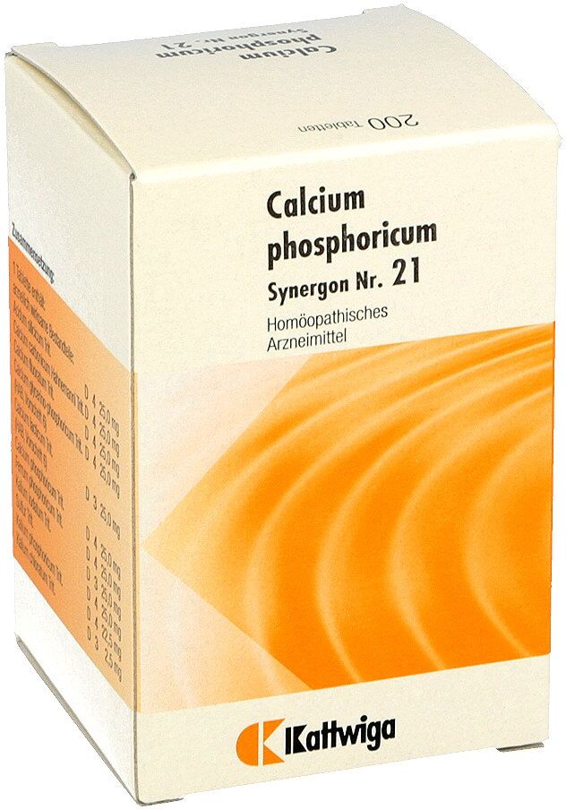 Synergon 21 Calcium phos. Tabletten 200stk