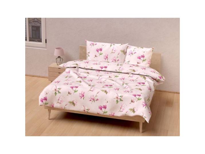 Bettwäsche mit frühlingshaftem Blumenmuster – Duvetbezug – 160x210 cm
