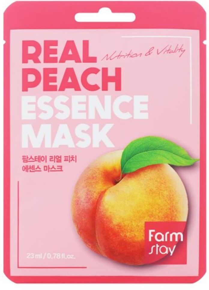 FARM STAY Real Peach Essence Mask 23ml